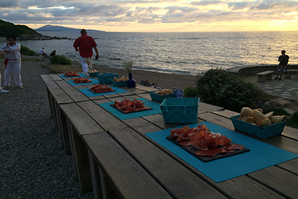 Soirée Plage seminaire biarritz