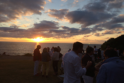 Soirée seminaire Plage biarritz