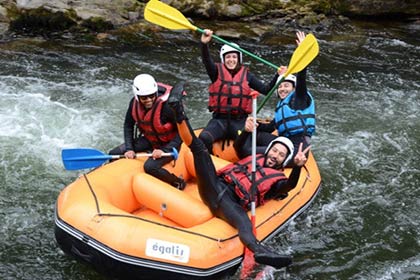 activite seminaire biarritz rafting